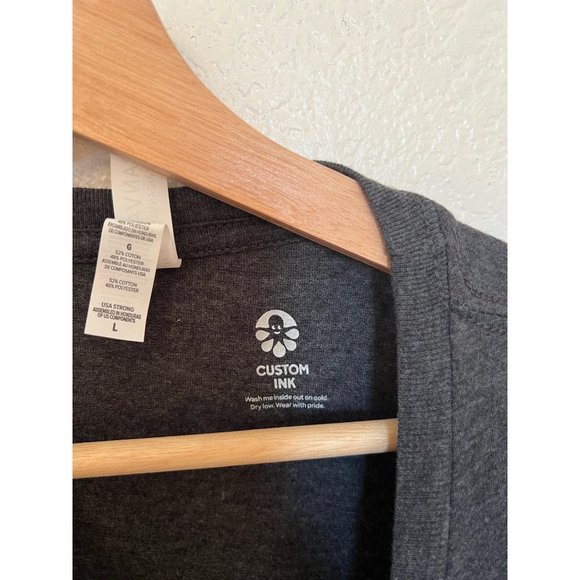 Bella + Canvas List Perfectly Gray Short Sleeve Tshirt Women's Size Large Resell - Picture 4 of 5